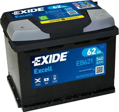 Exide EB621 - Starter Battery www.parts5.com