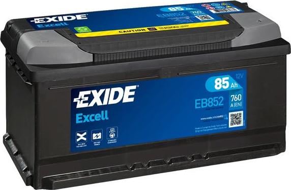 Exide EB852 - Starter Battery www.parts5.com