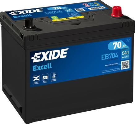 Exide EB704 - Starter Battery www.parts5.com