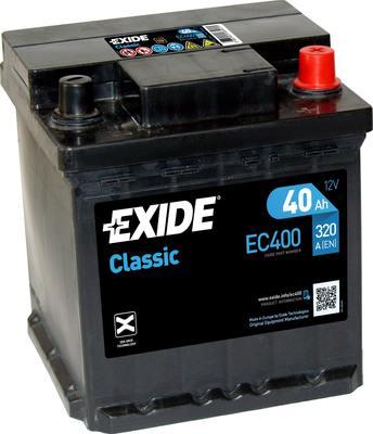 Exide EC400 - Startovací baterie www.parts5.com