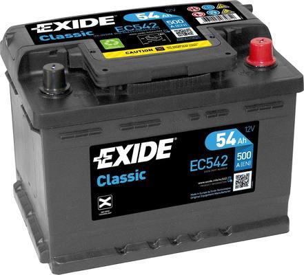 Exide EC542 - Starter Battery www.parts5.com