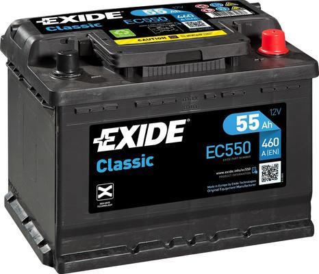 Exide EC550 - Starter Battery www.parts5.com