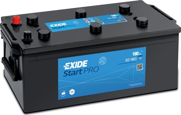 Exide EG1803 - Starter Battery www.parts5.com