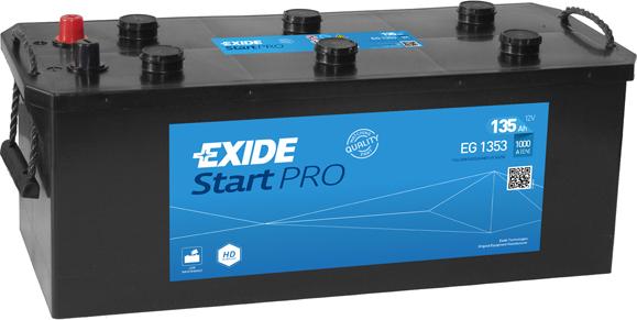 Exide EG1353 - Starter Battery www.parts5.com