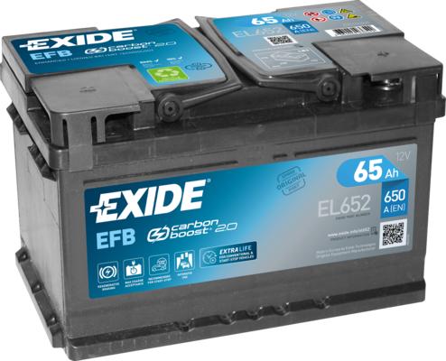 Exide EL652 - Starter Battery www.parts5.com