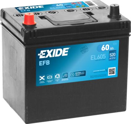 Exide EL605 - Starter Battery www.parts5.com