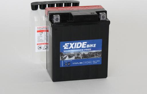 Exide ETX7L-BS - Starter Battery www.parts5.com