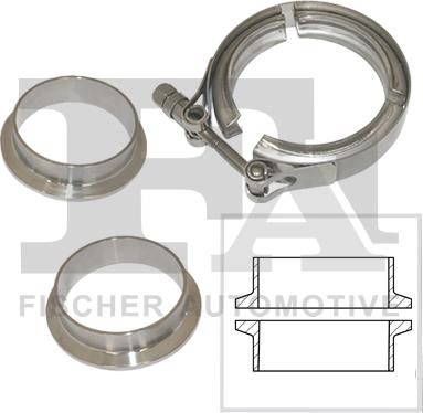 FA1 008508 - Pipe Connector, exhaust system www.parts5.com