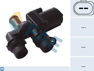 FAE 55001 - Регулиращ клапан за охладителната течност www.parts5.com