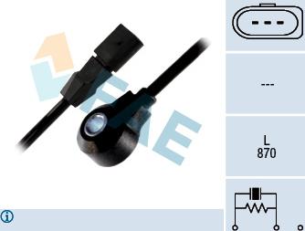 FAE 60128 - Knock Sensor www.parts5.com