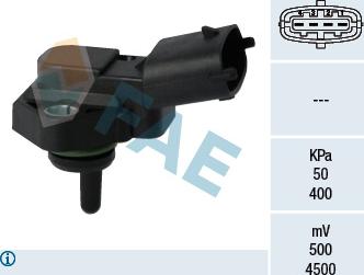 FAE 15095 - Sensor, boost pressure www.parts5.com