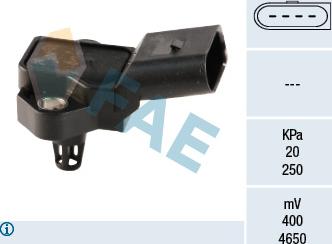 FAE 15026 - Sensor, boost pressure www.parts5.com