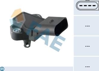 FAE 15198 - Sensor, intake manifold pressure www.parts5.com