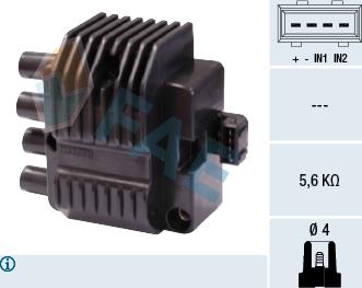 FAE 80210 - Ignition Coil www.parts5.com