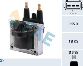 FAE 80234 - Ignition Coil www.parts5.com