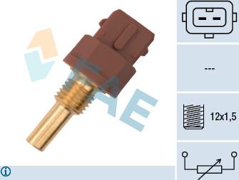 FAE 33595 - Sensor, oil temperature www.parts5.com