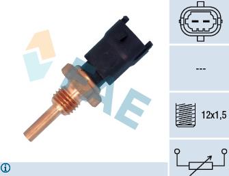FAE 33685 - Sensor, coolant temperature www.parts5.com