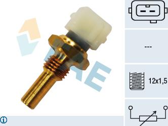 FAE 33130 - Sensor, coolant temperature www.parts5.com
