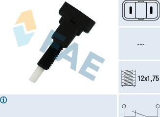 FAE 24160 - Brake Light Switch www.parts5.com