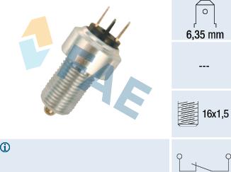 FAE 25120 - Выключатель фонаря сигнала торможения www.parts5.com