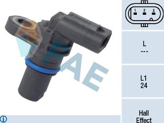 FAE 79292 - Sensor, camshaft position www.parts5.com