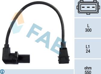 FAE 79218 - Sensor, crankshaft pulse www.parts5.com