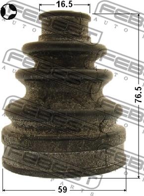 Febest 0115-ACA33RT - Joint-soufflet, arbre de commande www.parts5.com