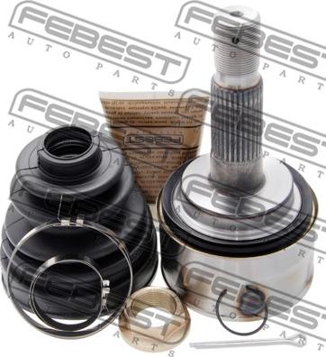 Febest 0110-080 - OUTER CV JOINT 29X72.5X30 www.parts5.com