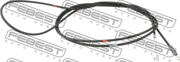 Febest 01101-GDJ150F - Bonnet Cable www.parts5.com