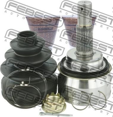 Febest 0110-GRN245 - OUTER CV JOINT 29X70X30 www.parts5.com