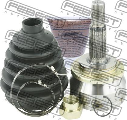 Febest 0110-ZRE181 - OUTER CV JOINT 25X61X26 www.parts5.com