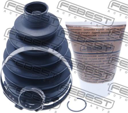 Febest 0117P-1NZFE - BOOT OUTER CV JOINT KIT 79X113.5X24 www.parts5.com