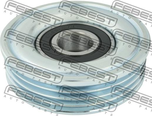 Febest 0187-UVF45 - Deflection / Guide Pulley, v-ribbed belt www.parts5.com