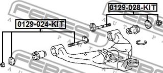 Febest 0129-024-KIT - Camber Correction Screw www.parts5.com