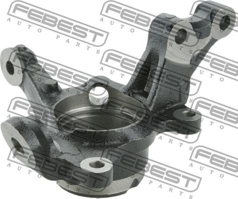 Febest 0128-ZZE120FLH - Steering Knuckle, wheel suspension www.parts5.com