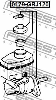 Febest 0179-GRJ120 - Glavni zavorni cilinder www.parts5.com
