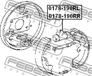 Febest 0178-190RR - Cylindre de roue www.parts5.com