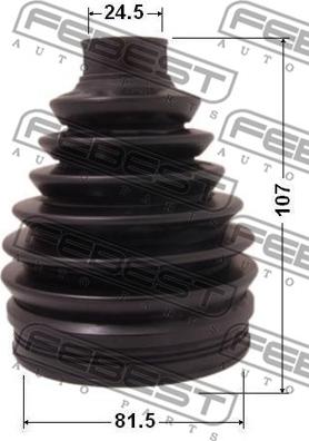 Febest 0217P-B30 - BOOT OUTER CV JOINT KIT 81.5X107X24.5 www.parts5.com
