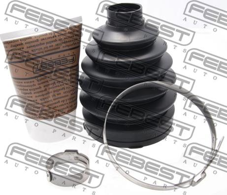 Febest 0217P-J1016 - BOOT OUTER CV JOINT KIT 80.5X110.5X26.5 www.parts5.com