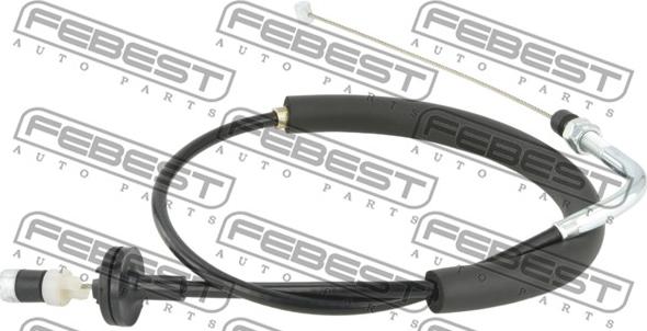 Febest 07107-SQ625 - Accelerator Cable www.parts5.com