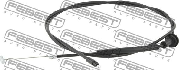 Febest 12101-SBL - Bonnet Cable www.parts5.com