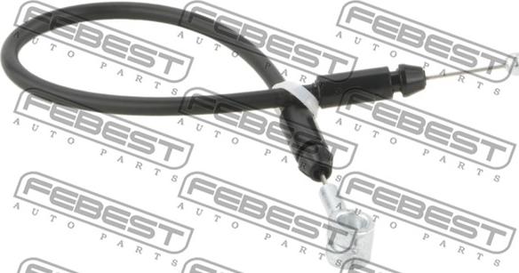 Febest 12101-SBS - Bonnet Cable www.parts5.com