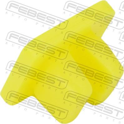 Febest 88570105 - Clip, trim / protective strip www.parts5.com