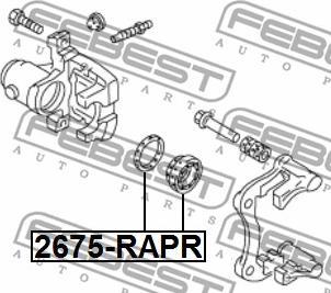 Febest 2675-RAPR - Repair Kit, brake caliper www.parts5.com