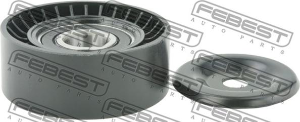 Febest 2387-CFNA - Deflection / Guide Pulley, v-ribbed belt www.parts5.com