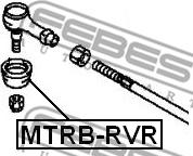 Febest MTRB-RVR - TIE ROD BOOT www.parts5.com