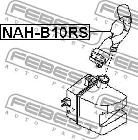 Febest NAH-B10RS - AIR HOSE www.parts5.com