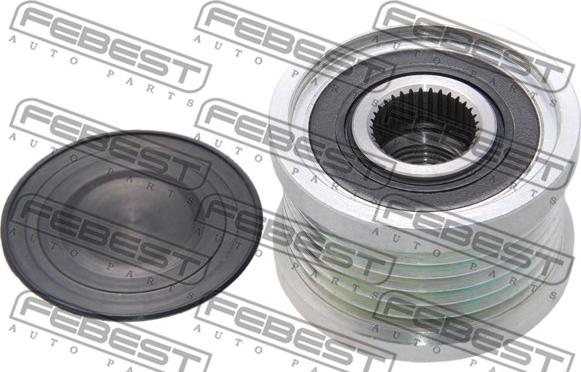 Febest NDS-J31 - Pulley, alternator, freewheel clutch www.parts5.com