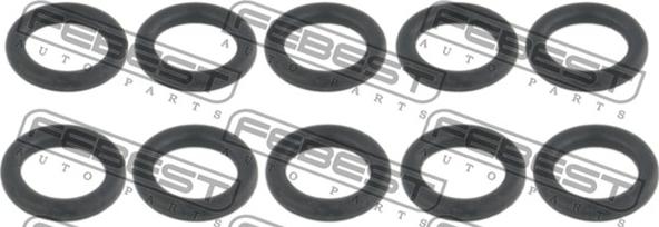 Febest RINGAH-028-PCS10 - Seal Ring, air conditioning system line www.parts5.com