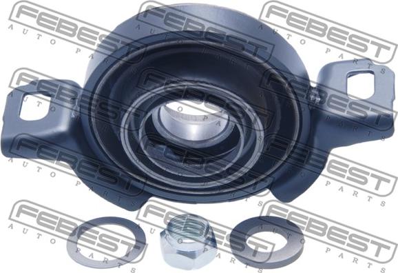 Febest TCB024 - Propshaft centre bearing support www.parts5.com